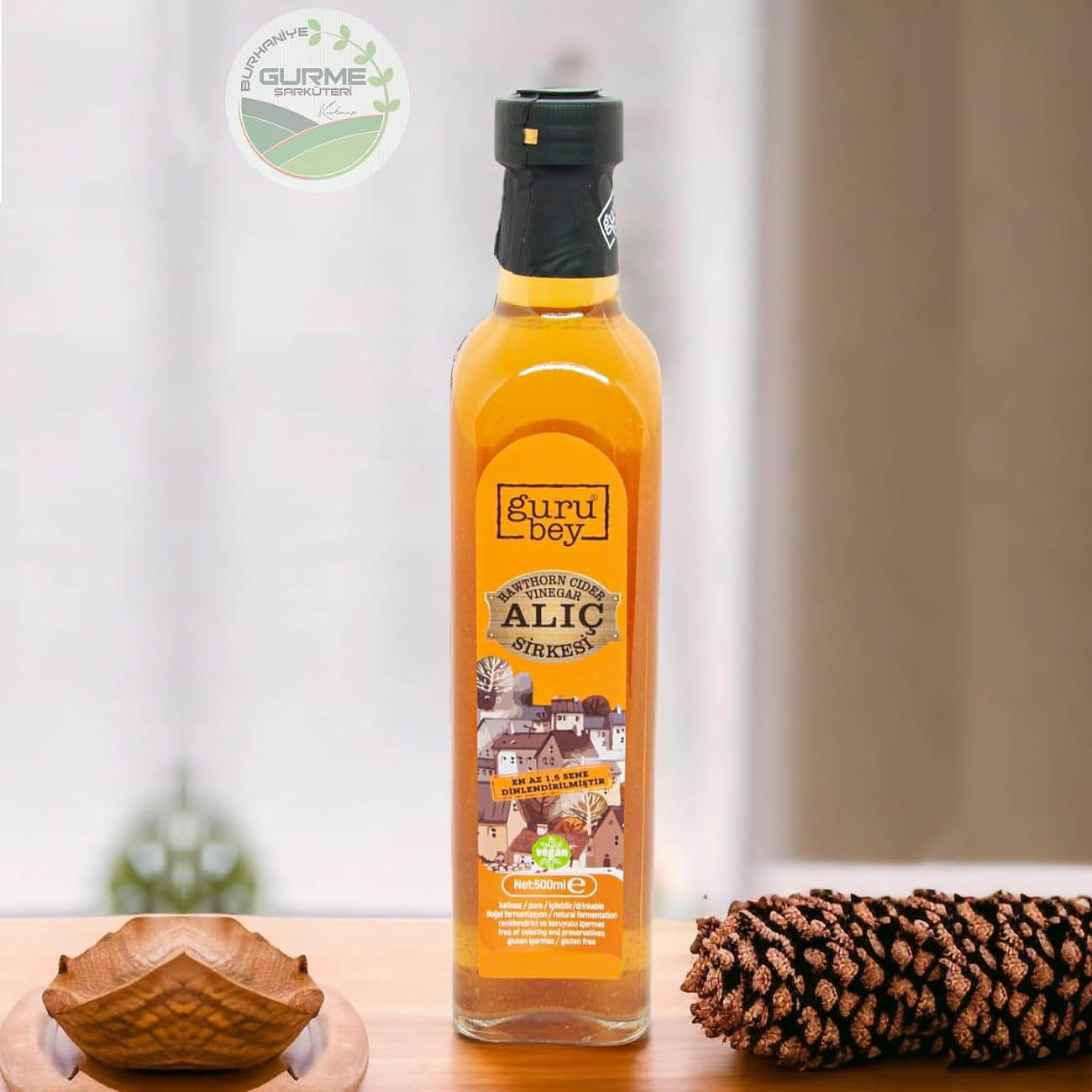 GURU BEY ALIÇ SİRKESİ 500 ML